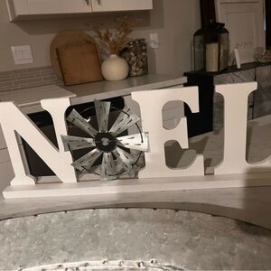 Metal industrial Christmas Decor Lot